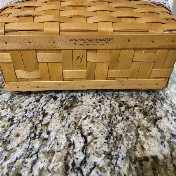 Longaberger Vanity basket set pre owned